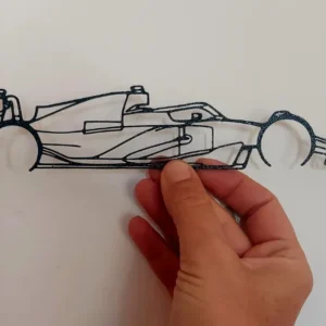 Arte de Parede F1 Decorativa em PLA, impressão 3D Ana 3D