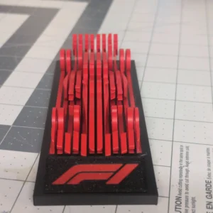 Carro F1 3D Decorativo em PLA, impressão 3D Ana 3D