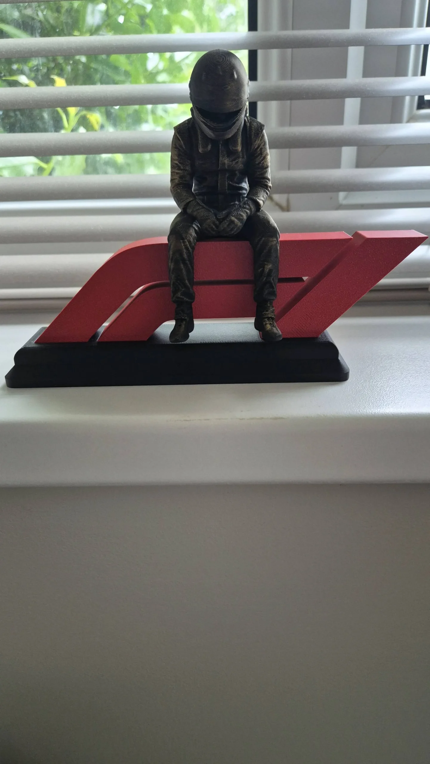 Logotipo F1 Decorativo Fórmula 1 em PLA, impressão 3D Ana 3D